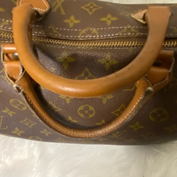 Rare Louis Vuitton Vintage (70s) Speedy Satchel By The French Company - Picture 9 of 17